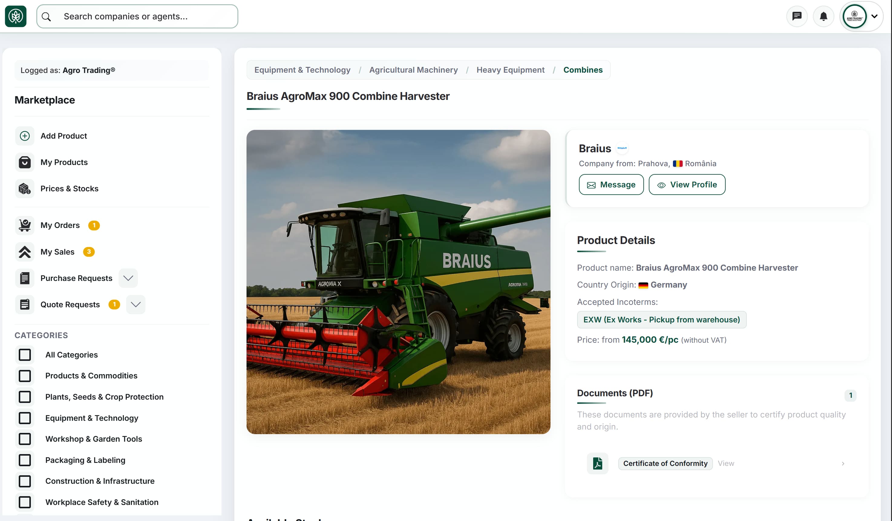 Producten aanbieden